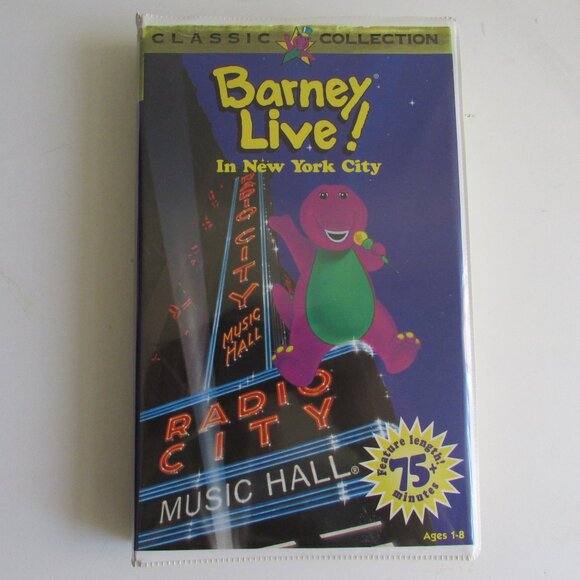 VHS Tape - Barney Live! In New York City - Picture 1 of 8